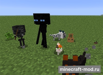 Мод Dog Cat Plus для Minecraft 1.7.10, 1.7.2, 1.6.4,  ...