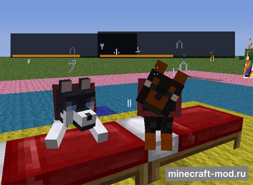 Мод Dog Cat Plus для Minecraft 1.7.10, 1.7.2, 1.6.4,  ...