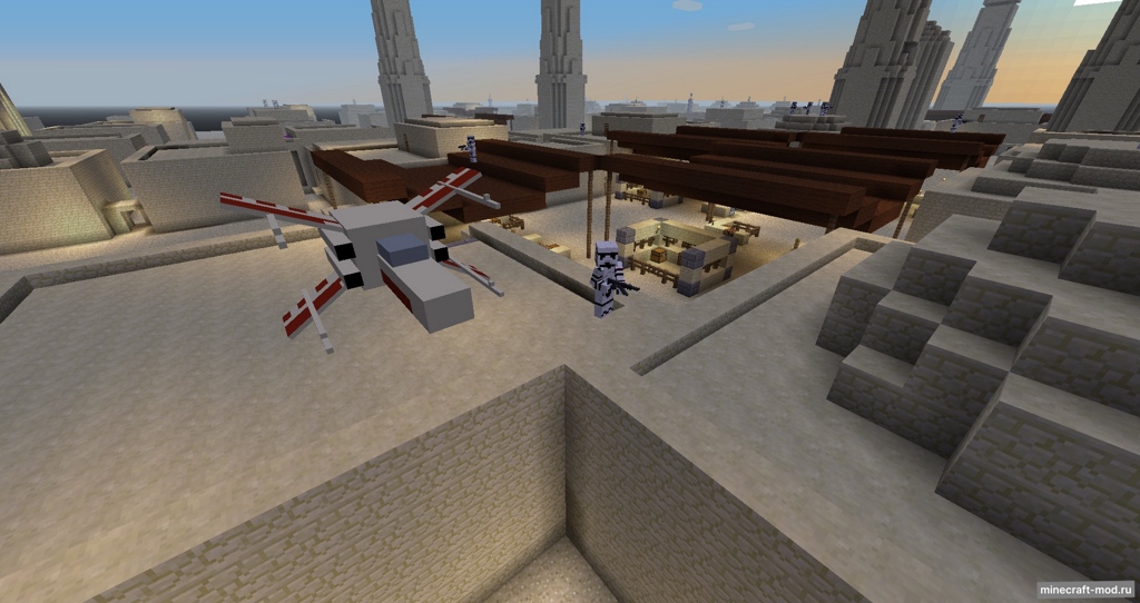 Мод Star Wars для Minecraft 1.7.2, 1.6.4
