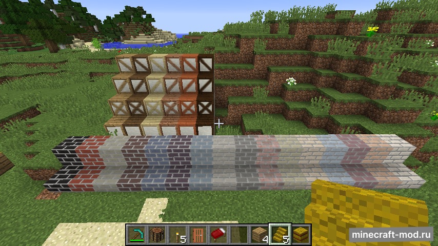 Мод More Materials для Minecraft 1.8, 1.7.10