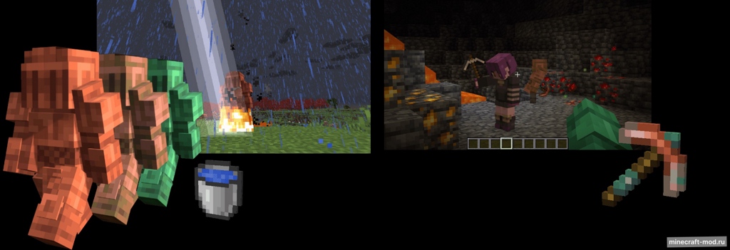 Мод Blоck Factоry's Bioоmеs для Minecraft 1.20.1