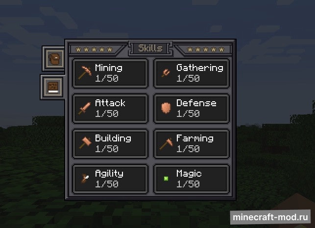 Мод Reskillable Reimagined для Minecraft 1.20.1