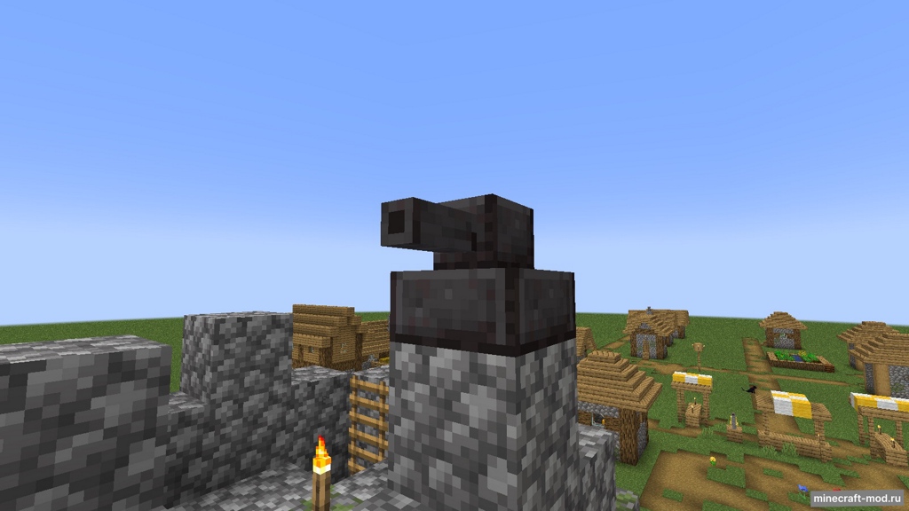 Мод Link15's Turrets для Minecraft 1.19.4