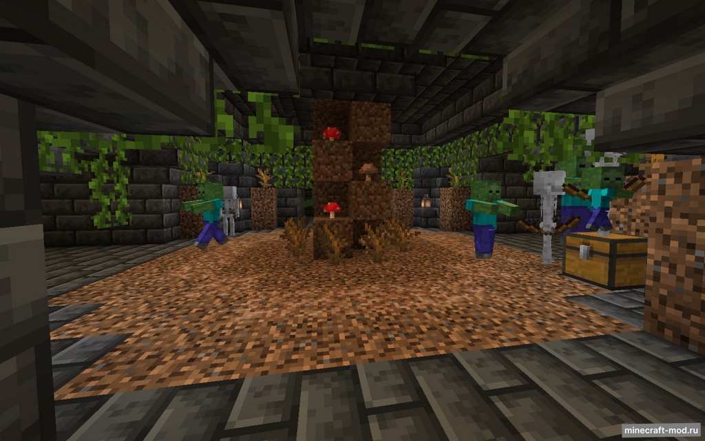 Мод Global Dungeons для Minecraft 1.20.1