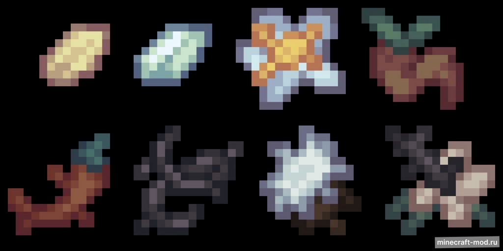 Мод Vital Herbs для Minecraft 1.21.1, 1.20.1