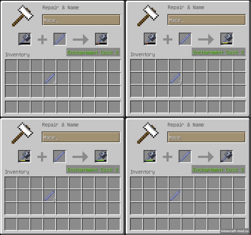 Мод EnchantOnce для Minecraft 1.21.5 - 1.21.4, 1.21.1