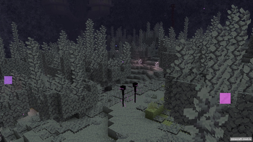Мод Enderscape для Minecraft 1.21.5, 1.21.4, 1.21.1,  ...