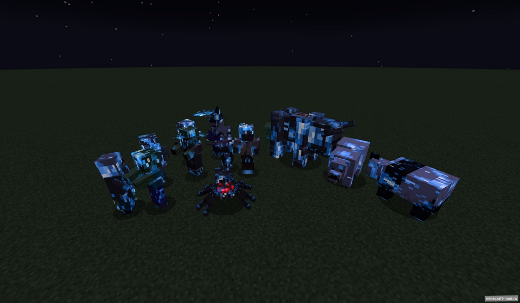 Мод Charged Mobs для Minecraft 1.21.5, 1.21.4, 1.21.3,  ...