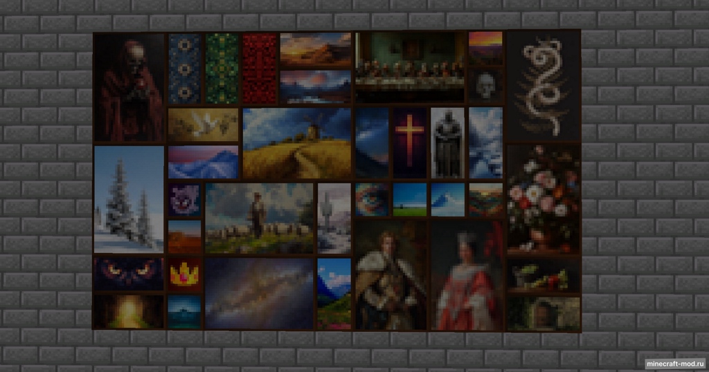 Мод KF Paintings для Minecraft 1.21.1