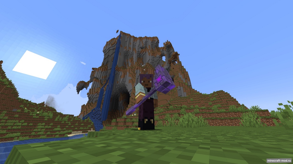 Мод Minefinity Gauntlet для Minecraft 1.21.1