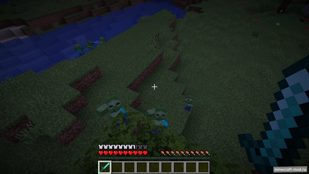 Мод Zombie Tactics 2 для Minecraft 1.21.5, 1.21.4, 1.21.1