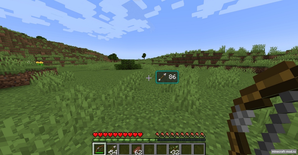 Мод Arrow Counter для Minecraft 1.20.1