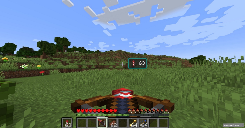Мод Arrow Counter для Minecraft 1.20.1
