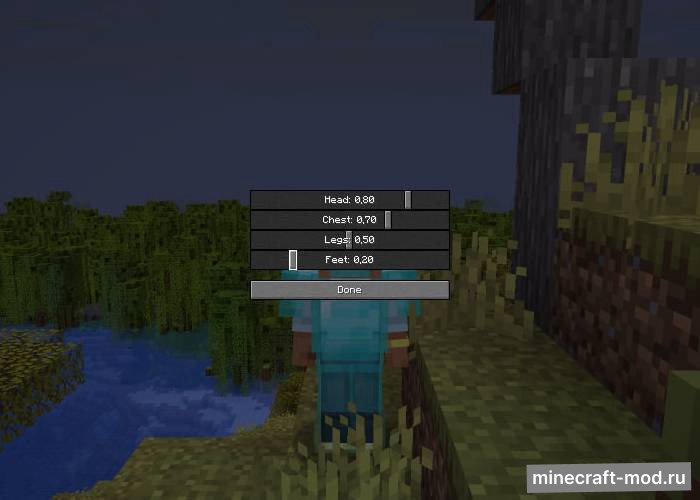 Мод Transparent Armor для Minecraft 1.20.1