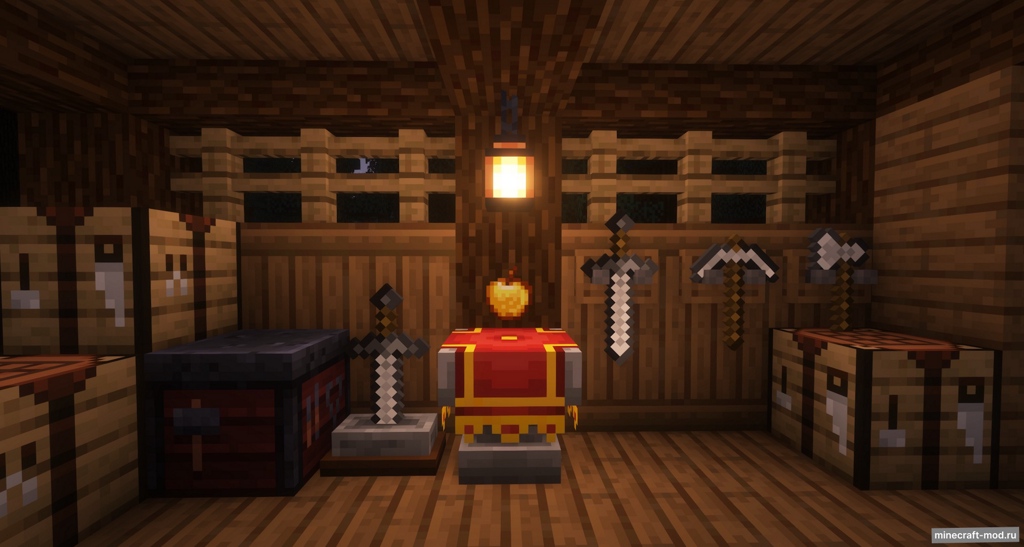 Мод Lucky's Showcase для Minecraft 1.21.1, 1.21