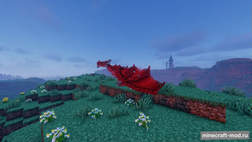 Мод Choup's Drakvyrn для Minecraft 1.20.1