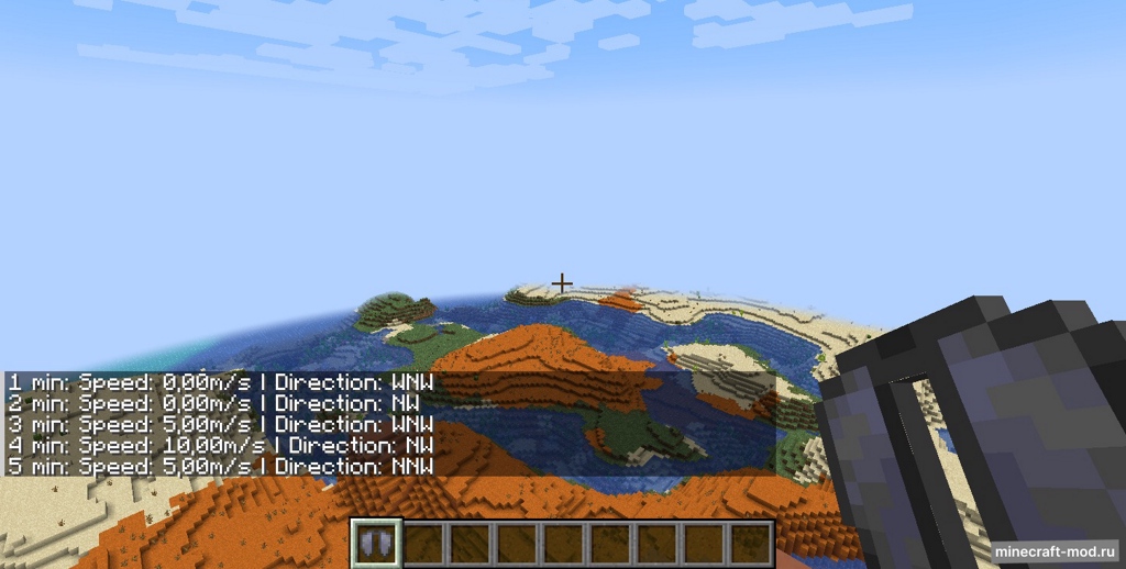 Мод Skydiving / Paragliding для Minecraft 1.21.1