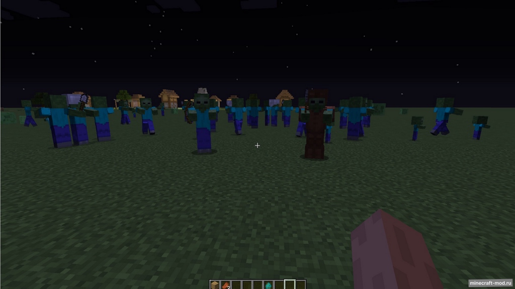 Мод Zombie Tweaker для Minecraft 1.16.5