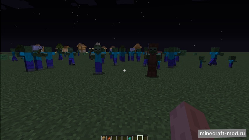 Мод Zombie Tweaker для Minecraft 1.16.5