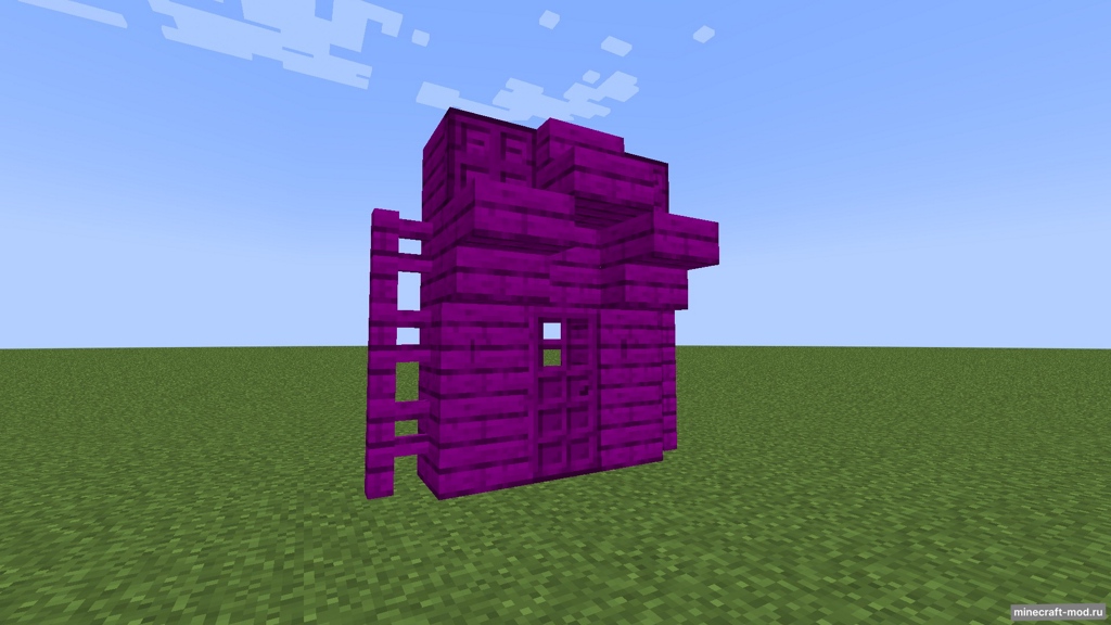 Мод Rainbow Wood для Minecraft 1.21.1