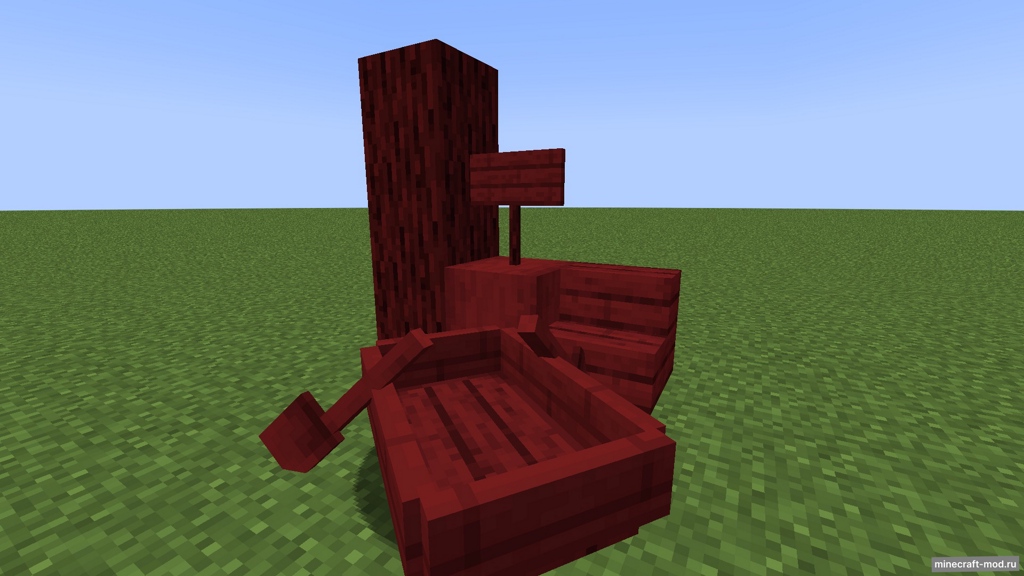 Мод Rainbow Wood для Minecraft 1.21.1