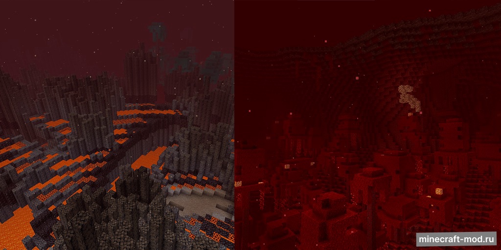 Мод Extreme Worldgen для Minecraft 1.21.5