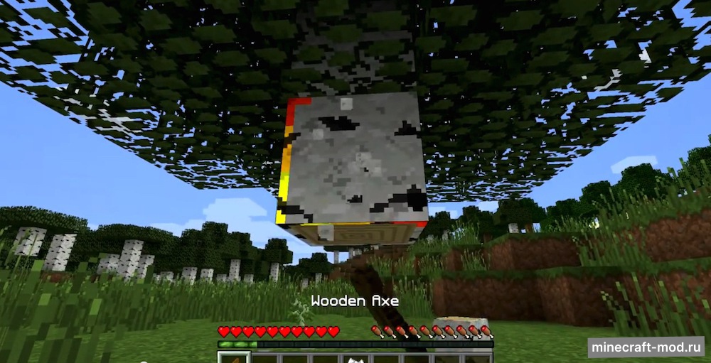 Мод The Lumberjack для Minecraft 1.8