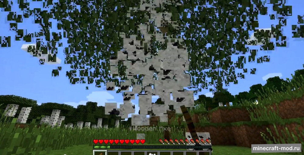 Мод The Lumberjack для Minecraft 1.8