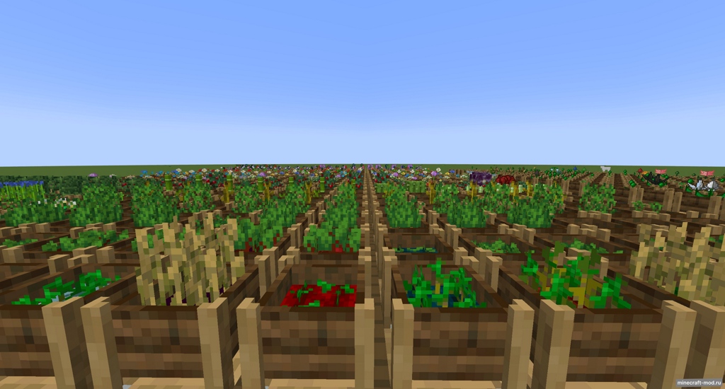 Мод AgriTech - Automated Crops для Minecraft 1.21.1