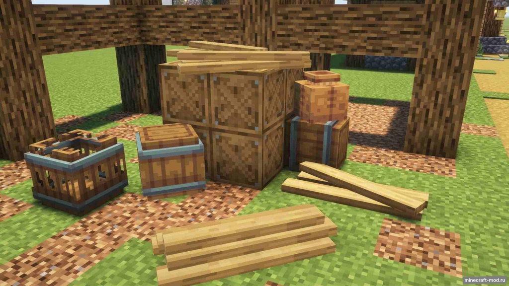 Мод Perry´s Decorations 2 для Minecraft 1.21.1
