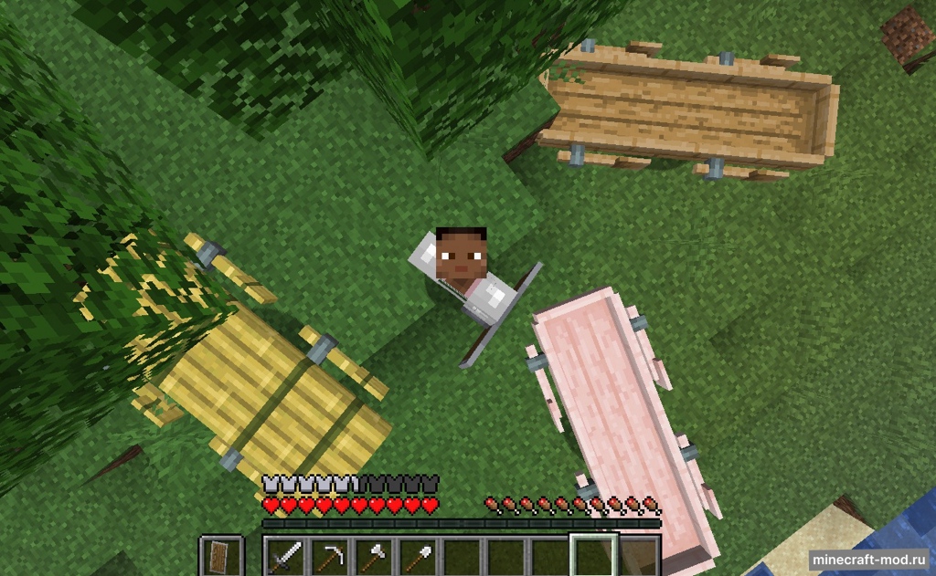 Мод Longer Boats! для Minecraft 1.20.2