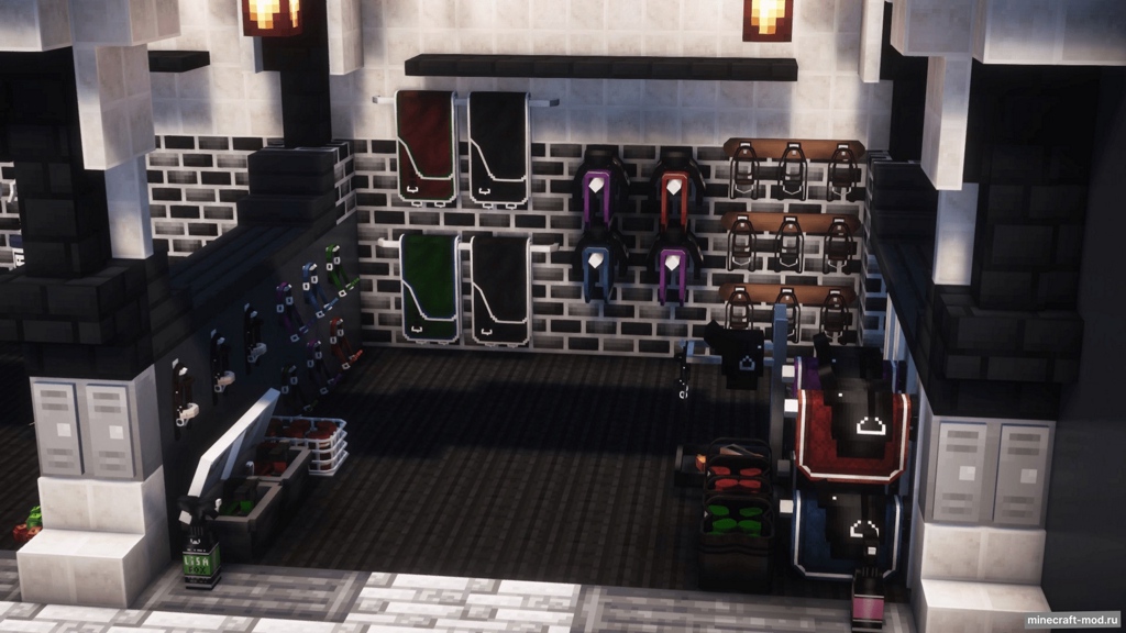 Мод Equestrian Deco (EquDeco) для Minecraft 1.20.1