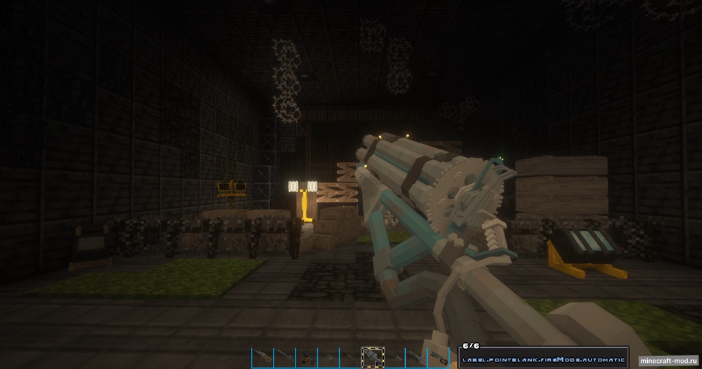 Мод METRO Vic's Point Blank для Minecraft 1.20.1