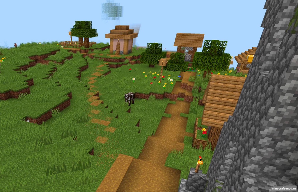 Мод Pxl's Paths для Minecraft 1.20.6, 1.20.4, 1.20.1,  ...