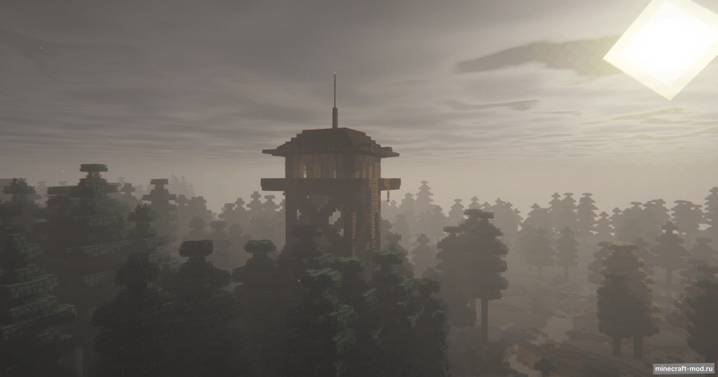 Мод Abandoned Watchtowers для Minecraft 1.20.1