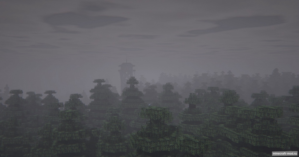 Мод Abandoned Watchtowers для Minecraft 1.20.1
