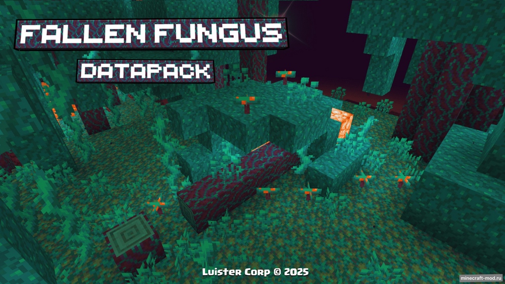 Мод Fallen Fungus для Minecraft 1.21.5, 1.21.4