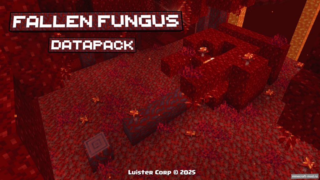 Мод Fallen Fungus для Minecraft 1.21.5, 1.21.4