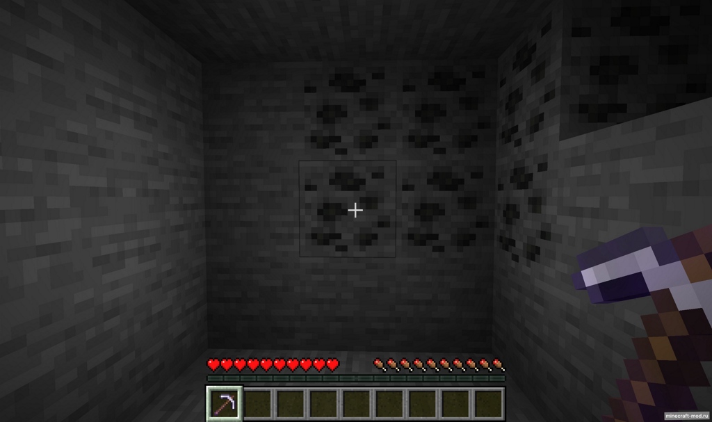 Мод Tunneler Enchantment для Minecraft 1.21.5