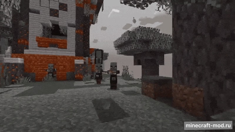 Мод Pale Garden Outpost для Minecraft 1.21.5