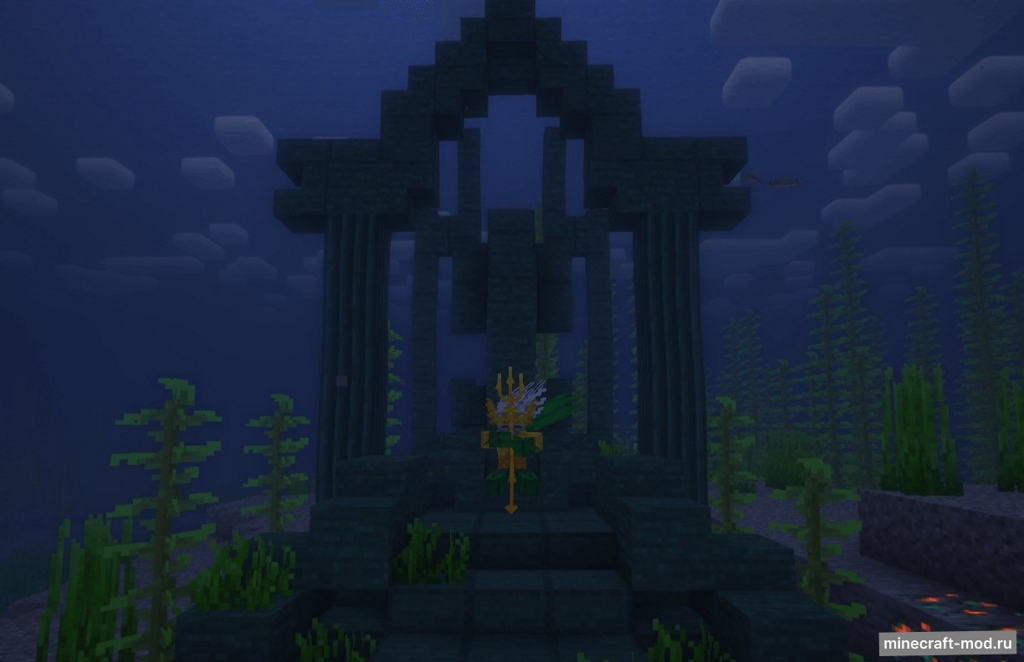 Мод Atlantis Weapony для Minecraft 1.18.2