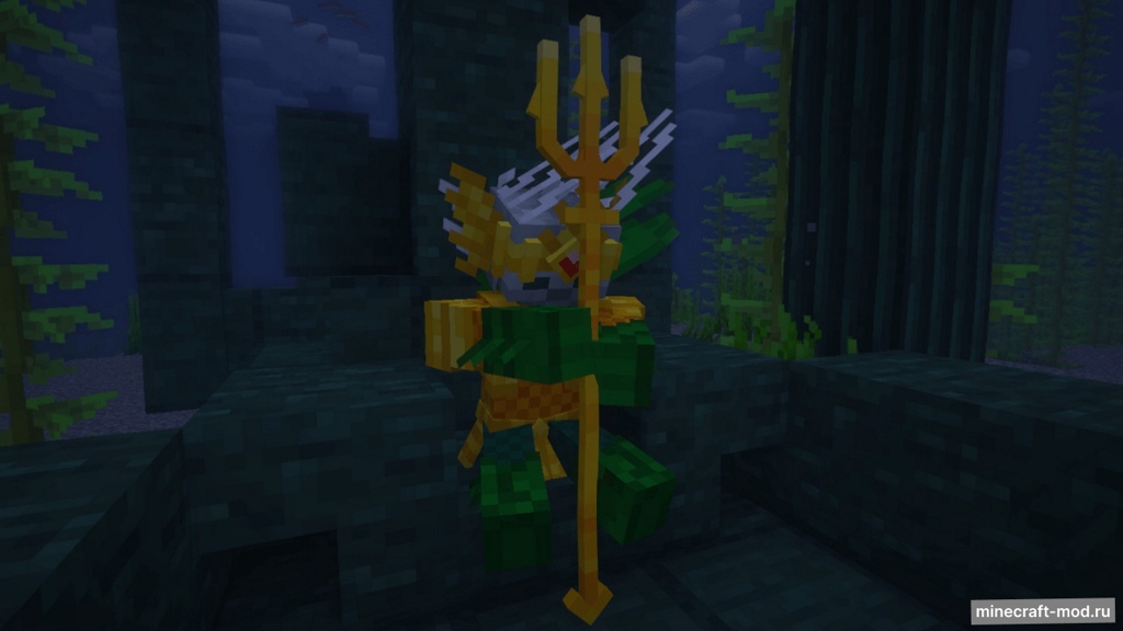 Мод Atlantis Weapony для Minecraft 1.18.2