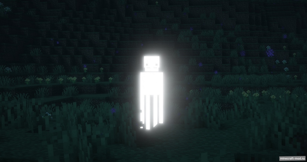 Мод The White Enderman by ZZiggs для Minecraft 1.19.2
