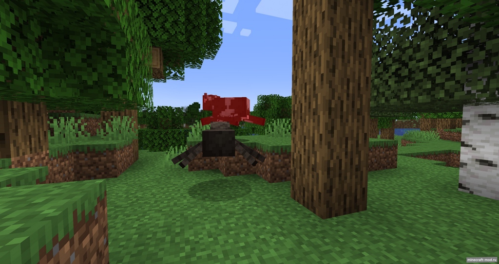 Мод Spider Infection для Minecraft 1.21.1, 1.20.1