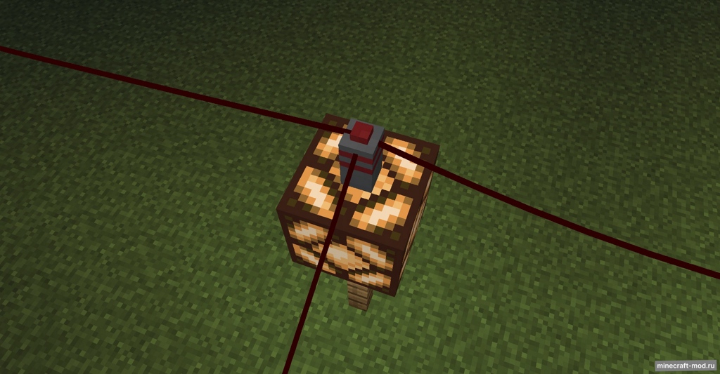 Мод Overhead Redstone Wires для Minecraft 1.20.1