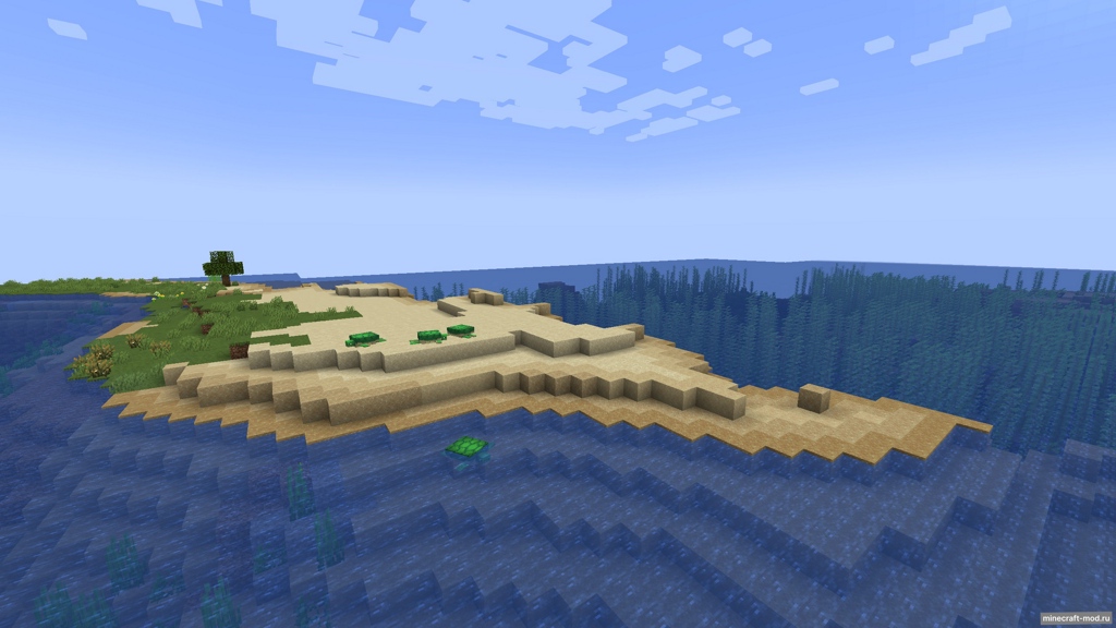 Мод Wet sand для Minecraft 1.21.5 - 1.21.4