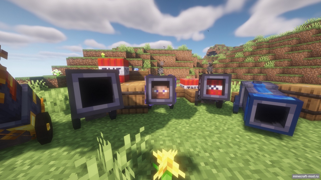 Мод Blast Travel Reborn для Minecraft 1.20.1