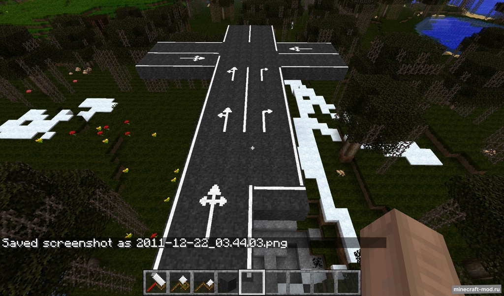 Мод RoadWorks для Minecraft 1.7.10, 1.7.2, 1.6.4,  ...