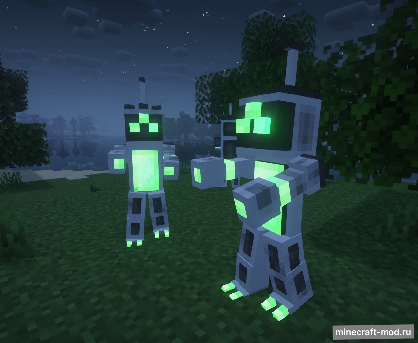 Мод MekanismMobs для Minecraft 1.20.1