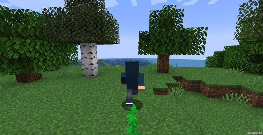 Мод GlowingFootsteps для Minecraft 1.20.1